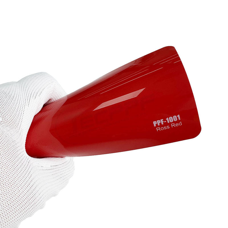 PPF-1001 Ross رنگ قرمز تغییر رنگ رنگ پنبه محافظ 8 میلی متر ضخامت چسب Ashland