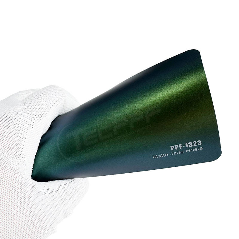 PPF-1323 فیلم محافظ رنگ رنگ Hosta رنگ Jade مات 8mil