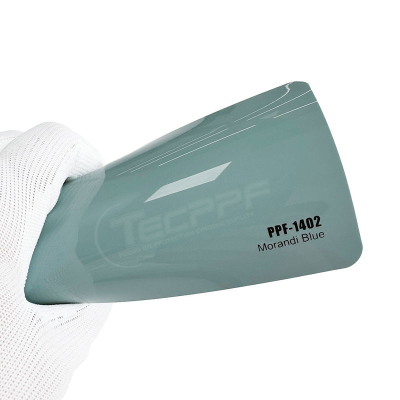 PPF-1402 Morandi Blue Color Paint Protective Film درجه حرفه ای