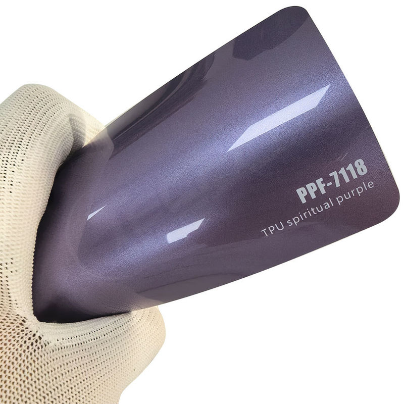 PPF-7118 رنگ رنگ بنفش حفاظت از رنگ برای خراش ماشین