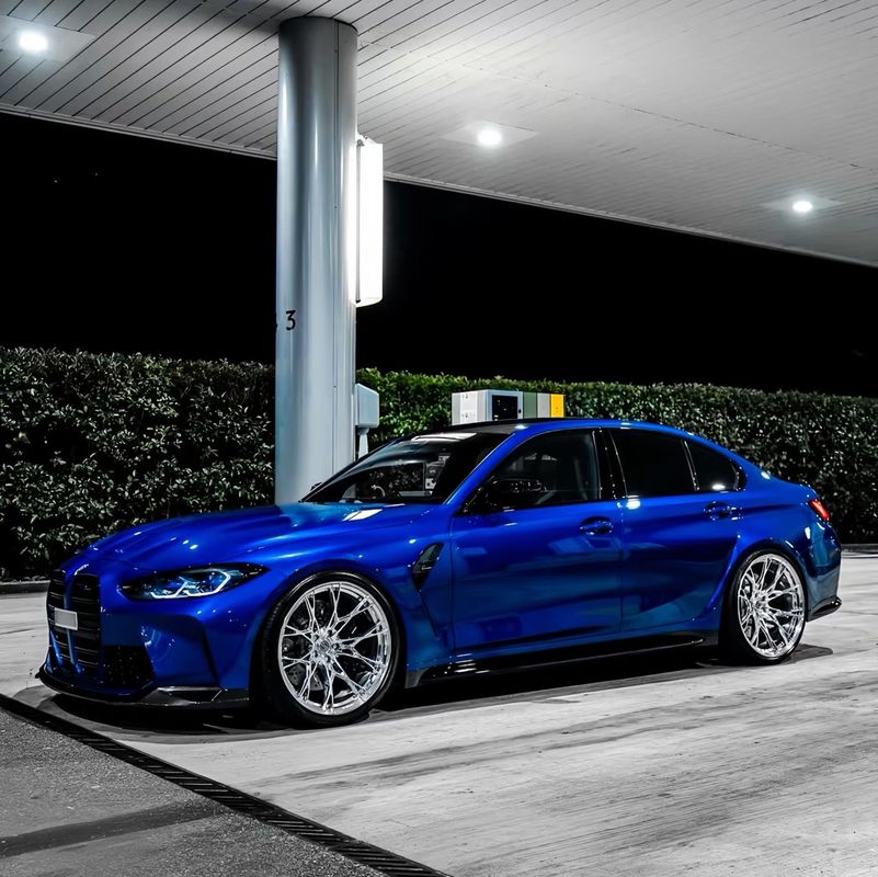 PPF-7136 Super Chrome Nile Blue Color Protective Paint Film برای حفاظت از نقره های ماشین